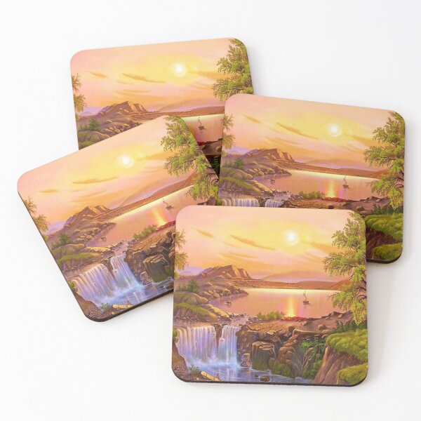 Item preview, Waterfalls with Lake designed and sold by Fusionmart-Art.