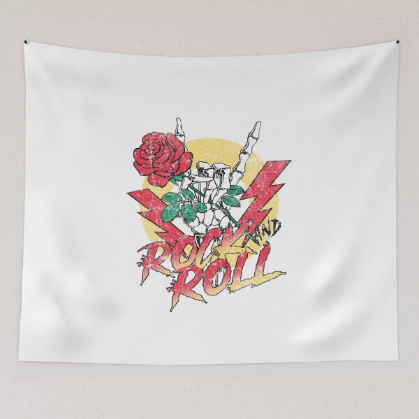Item preview, Vintage Rock And Roll Skeleton Rose designed and sold by The secret storage room.
