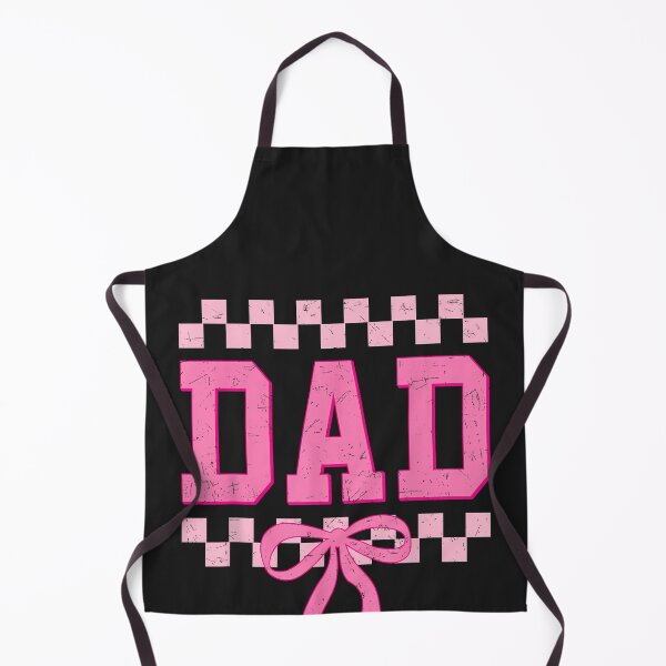 Item preview, Dad Birthday Squad Matching Pink Bow Checkered Family designed and sold by CriseldaBruning.