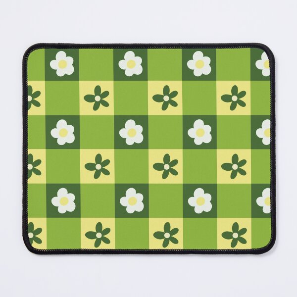Item preview, Green Plaid Flowers designed and sold by Savy's Nook.