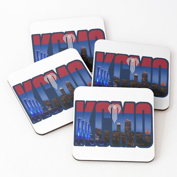 Item preview, KCMO Kansas City Missouri skyline and flag designed and sold by MissouriThings.