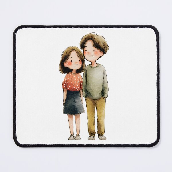 Item preview, Soft Relationship Energy Cute Couple designed and sold by JaiSoftStudio.