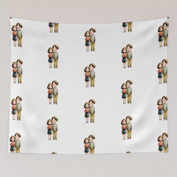 Item preview, Soft Relationship Energy Cute Couple designed and sold by JaiSoftStudio.