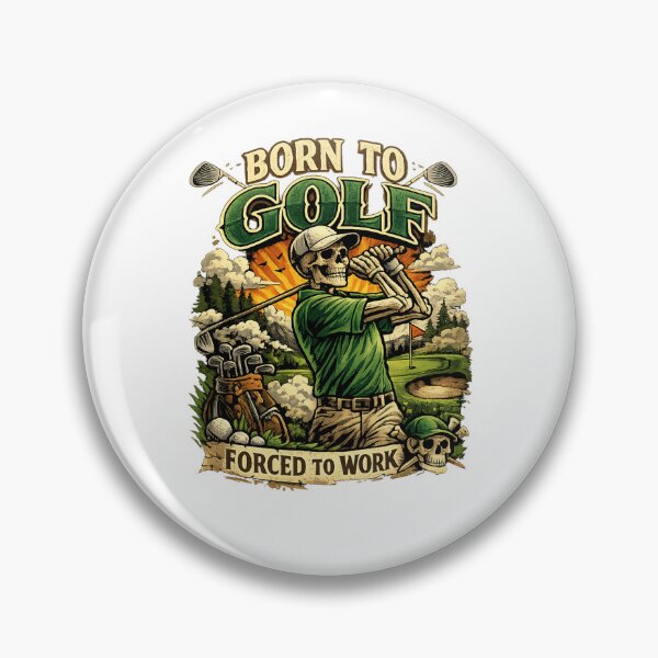 Item preview, Born to Golf Forced to Work Tee designed and sold by GarPrints.