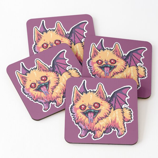 Item preview, demonic pomeranian designed and sold by HauntedEmporium.