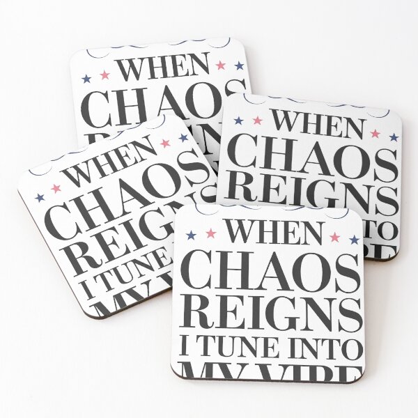 Item preview, Chaos Reigns Vibe Tee designed and sold by dance mania.
