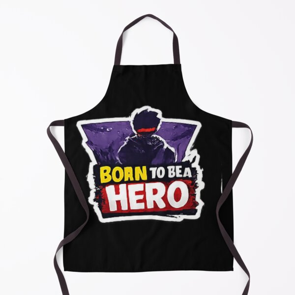 Item preview, BORN TO BE A HERO Anime Manga Design designed and sold by DailyQuestPrint.