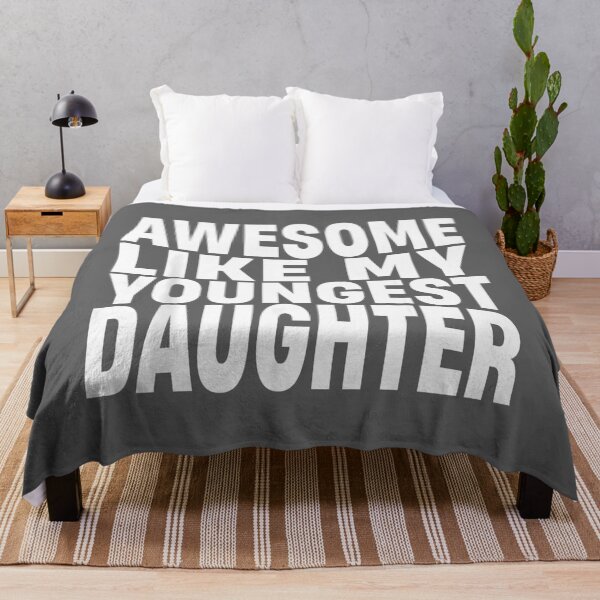 Item preview, Awesome Like My Youngest Daughter Funny Father's Day Men Dad designed and sold by KristineLi.
