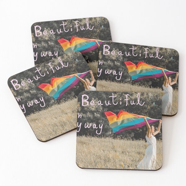 Item preview, Pride Rainbow Flag- Beautiful in My Way designed and sold by Designs by Sara Felton.