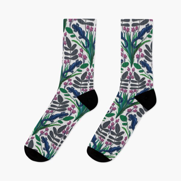Item preview, Blue spotted salamander pattern designed and sold by Jennifer Ladd.