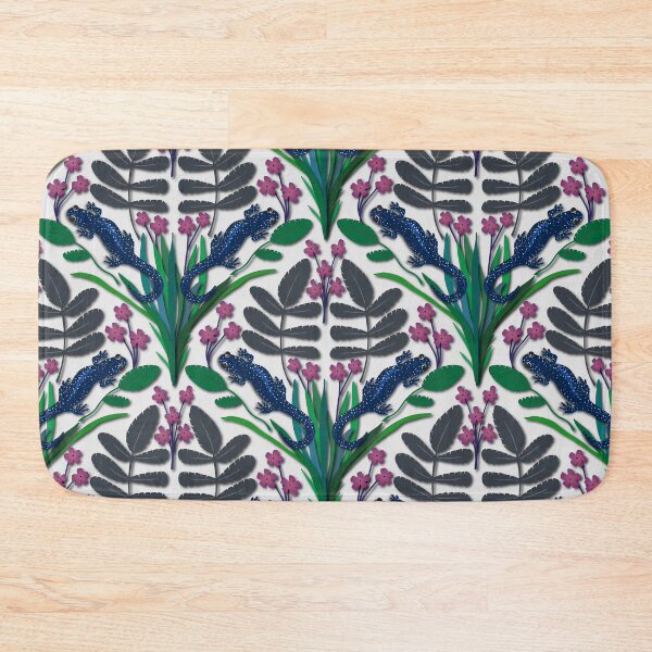 Item preview, Blue spotted salamander pattern designed and sold by Jennifer Ladd.