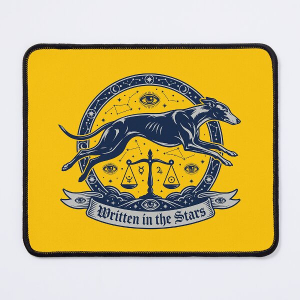 Item preview, "Written in the Stars" - Celestial Greyhound Esoteric Tarot Art designed and sold by ZUMERI.