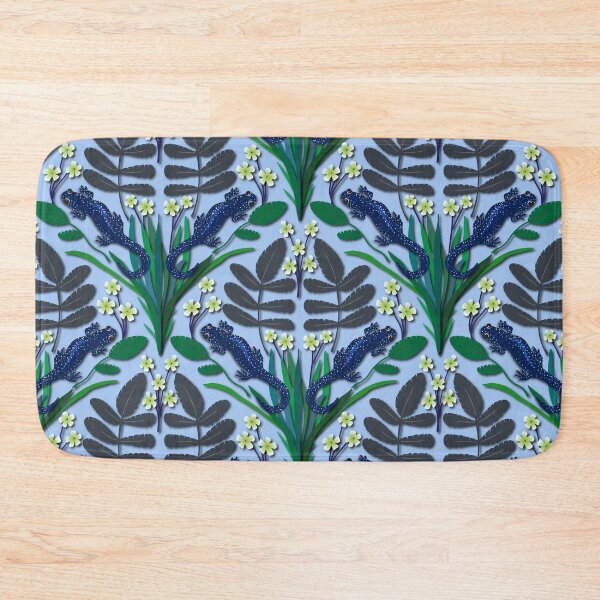 Item preview, Blue spotted salamander pattern designed and sold by Jennifer Ladd.