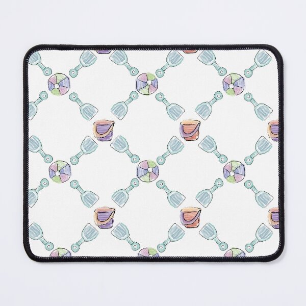 Item preview, Watercolor Shovel Bucket & Beach Ball Diamonds designed and sold by Digitalmyth's Designs.