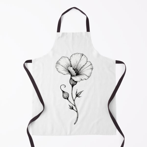 Item preview, Flower Ink Drawing designed and sold by ViaARTfactory.