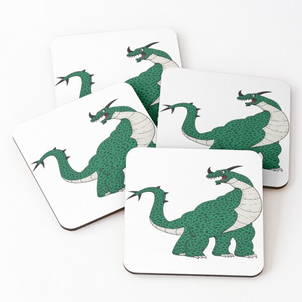 Item preview, Dragon Beast Vintage Fantasy Sticker | Green Monster Creature Art | Mythical Dragon Cartoon Design designed and sold by FernandsOficial.