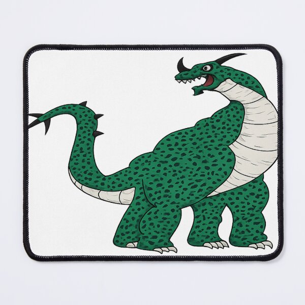Item preview, Dragon Beast Vintage Fantasy Sticker | Green Monster Creature Art | Mythical Dragon Cartoon Design designed and sold by FernandsOficial.