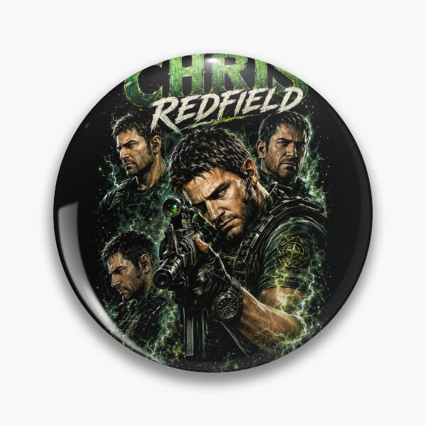 Item preview, chris redfield green designed and sold by Green Sama.