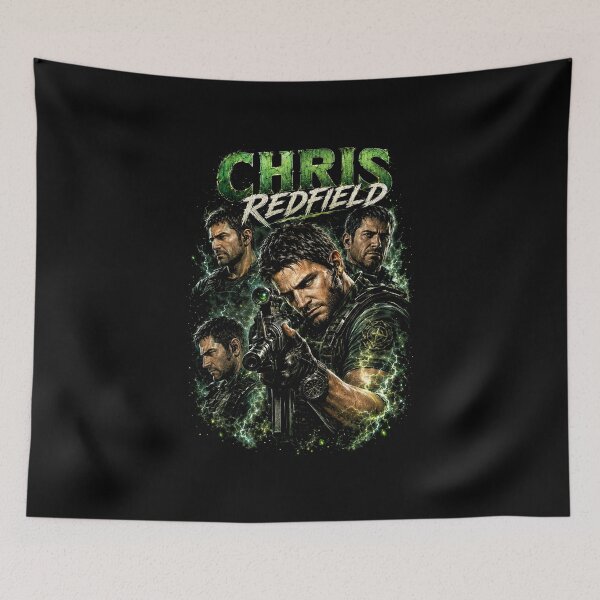 Item preview, chris redfield green designed and sold by Green Sama.