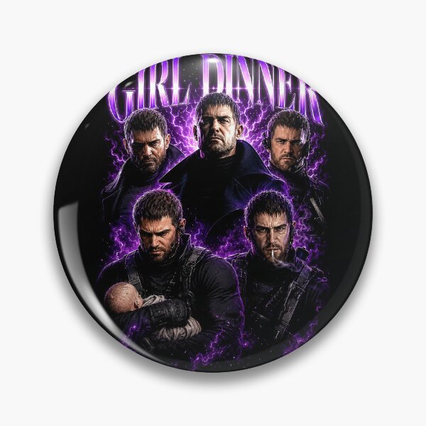 Item preview, chris redfield purple designed and sold by Green Sama.