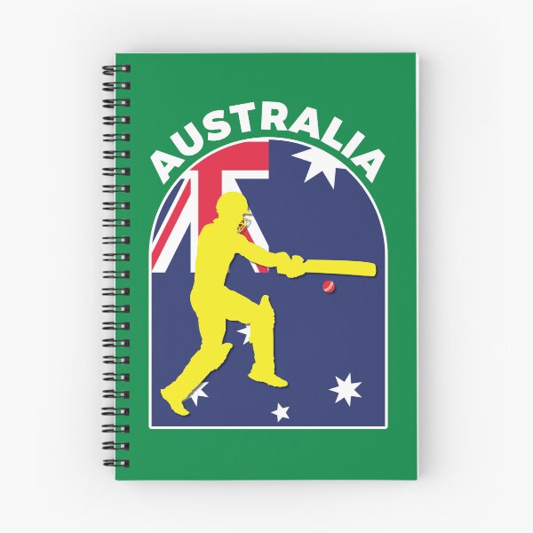 Item preview, Australia Cricket Cricketer Batsman Australia Flag - Cricket Fans designed and sold by DPattonPD.