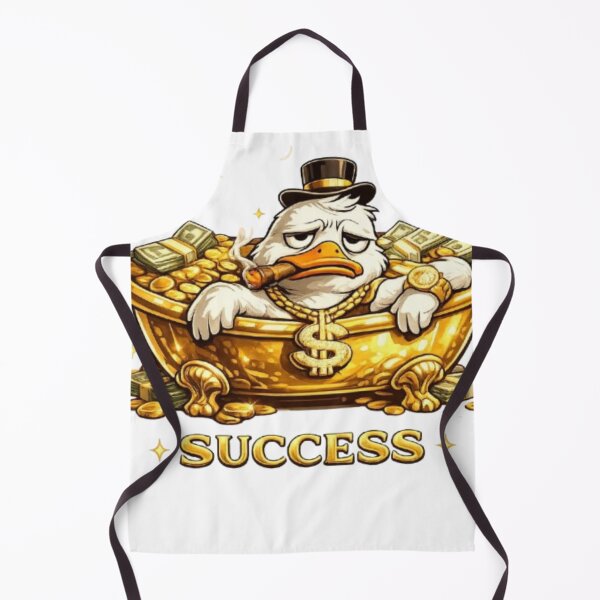 Item preview, Rich Duck in a Bathtub of Gold designed and sold by Northern Glow Art.