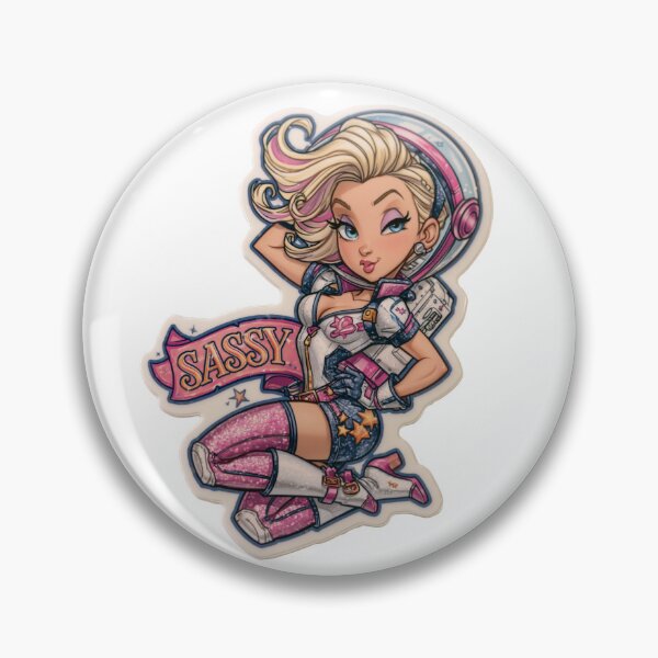 Item preview, Sassy Space Girl designed and sold by DamesStudios.