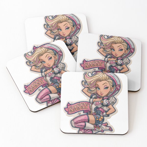 Item preview, Sassy Space Girl designed and sold by DamesStudios.