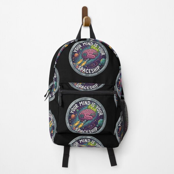 Item preview, Your Mind Is Your Spaceship – Cosmic Mindset Rocket Design designed and sold by Altair_.