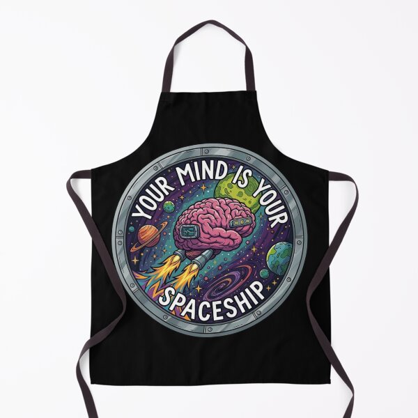 Item preview, Your Mind Is Your Spaceship – Cosmic Mindset Rocket Design designed and sold by Altair_.
