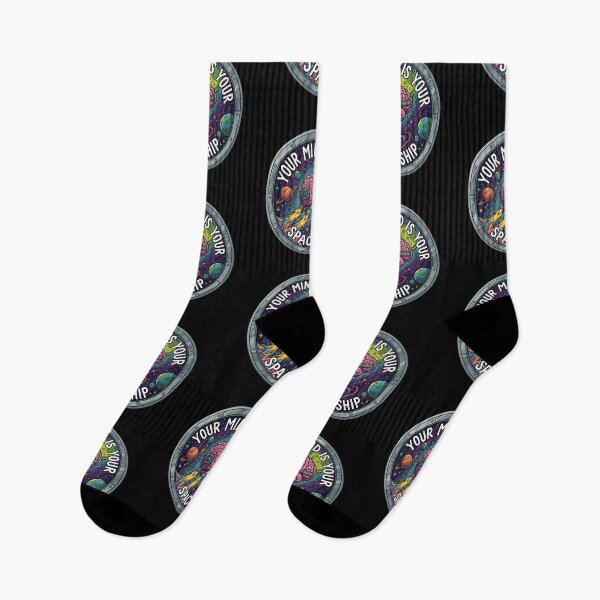 Item preview, Your Mind Is Your Spaceship – Cosmic Mindset Rocket Design designed and sold by Altair_.