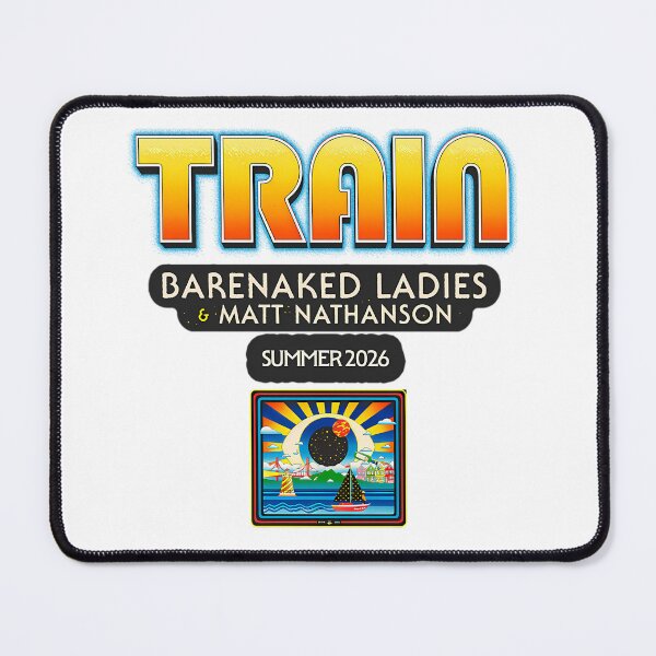 Artikelvorschau, Train Band Barenaked Tour 2026 Iseng entworfen und verkauft von woowpromax.