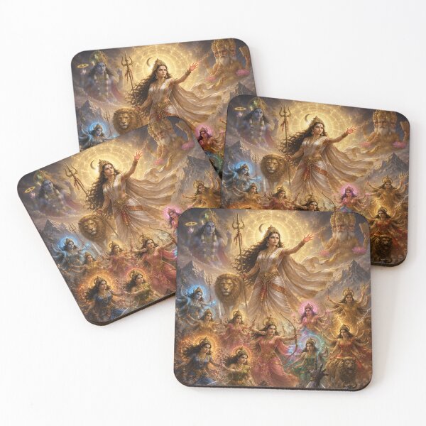 Item preview, Mahadev War Series: The Cosmic Mahavidyas – Lord Shiva and Goddess Parvati Defeat Andhaka designed and sold by Homyar.
