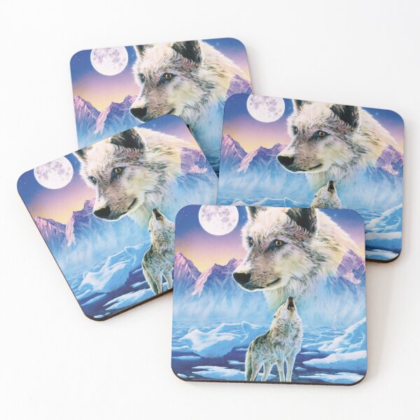 Item preview, Wolf Full Moon designed and sold by Fusionmart-Art.