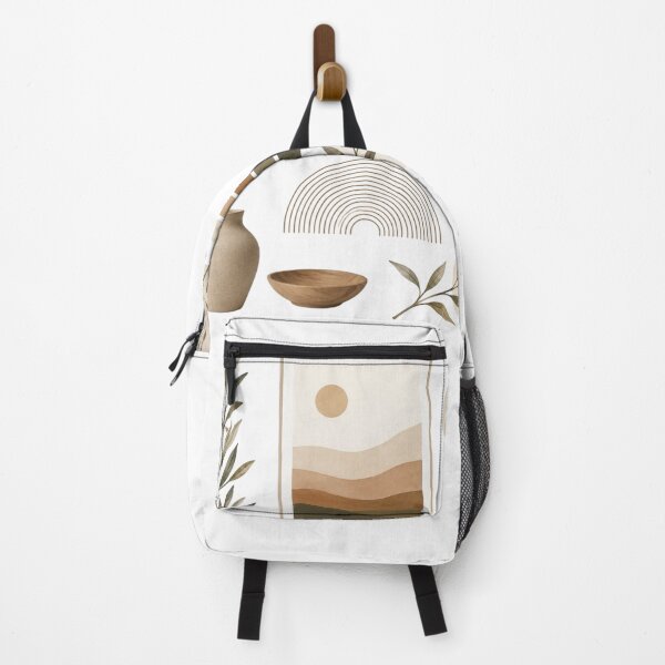 Item preview, Earth Tone Minimalist Aesthetic Design | Neutral Boho Nature Art designed and sold by Sanika arts .