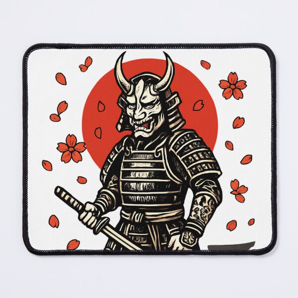 Item preview, Oni Samurai Armor – Japanese Demon Warrior Katana Art designed and sold by kaxymax.