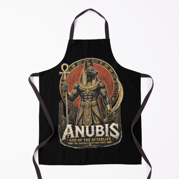 Item preview, Vintage Anubis Ancient Egyptian God Graphic T-Shirt designed and sold by The Ancient Egyptian Vibes.