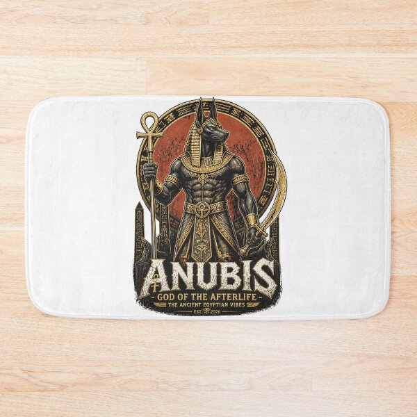 Item preview, Vintage Anubis Ancient Egyptian God Graphic T-Shirt designed and sold by The Ancient Egyptian Vibes.