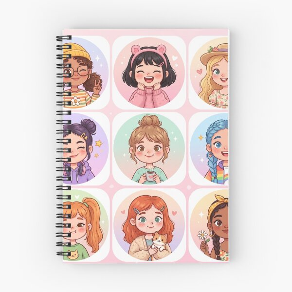 Item preview, Cute girls pictures  designed and sold by nora8820.