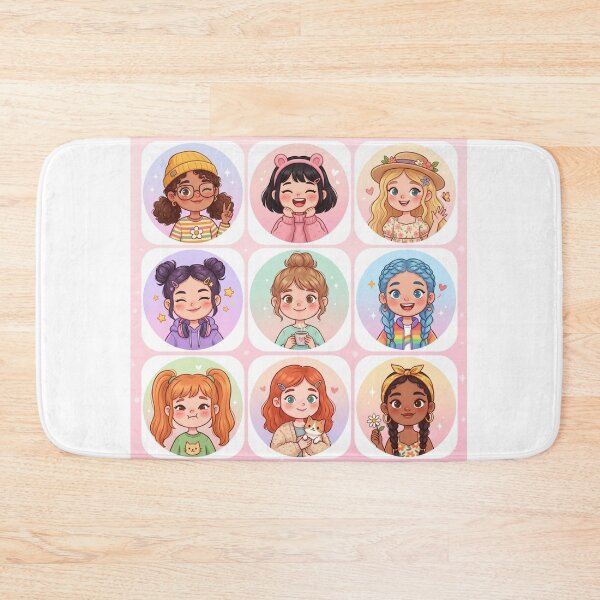 Item preview, Cute girls pictures  designed and sold by nora8820.