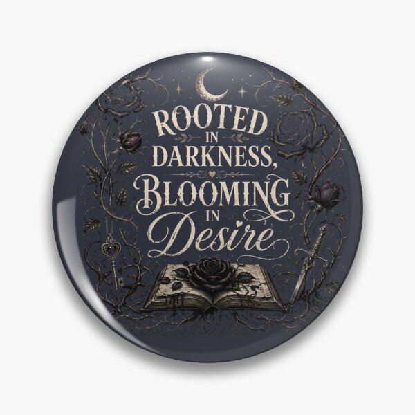 Item preview, Rooted in Darkness, Blooming in Desire designed and sold by Heather's Creative Apparel.
