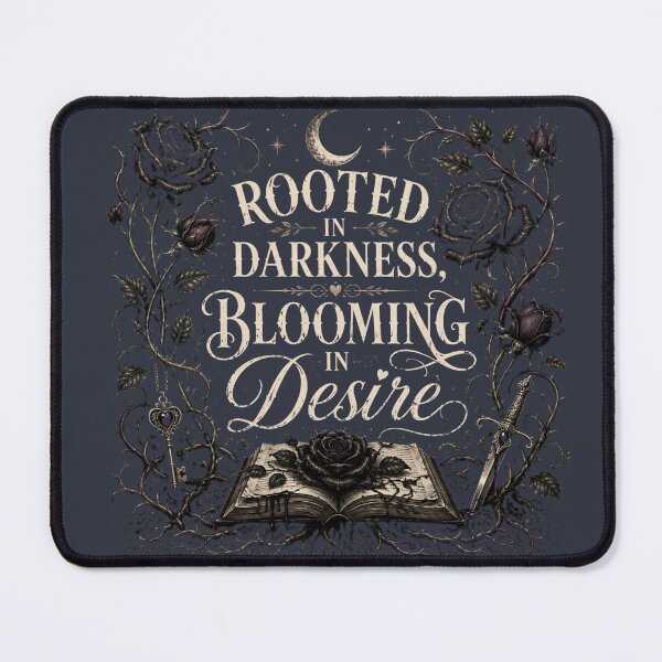 Item preview, Rooted in Darkness, Blooming in Desire designed and sold by Heather's Creative Apparel.