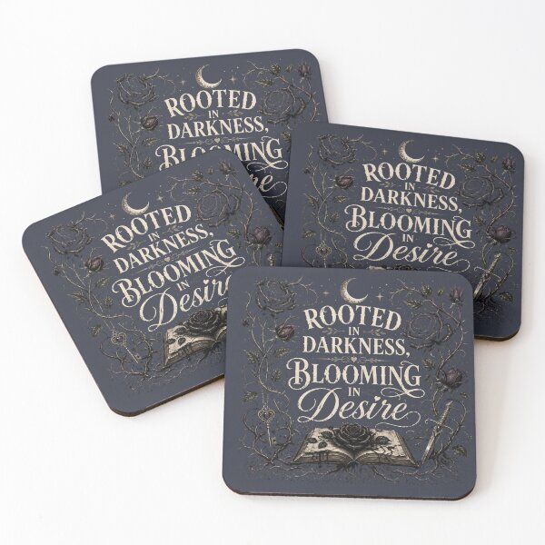 Item preview, Rooted in Darkness, Blooming in Desire designed and sold by Heather's Creative Apparel.