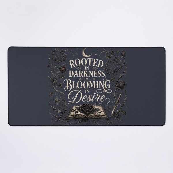 Item preview, Rooted in Darkness, Blooming in Desire designed and sold by Heather's Creative Apparel.
