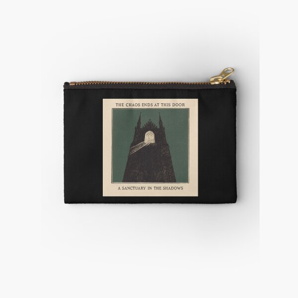 Item preview, The Chaos Ends At This Door Sanctuary | Gothic Introvert designed and sold by VENOHA.