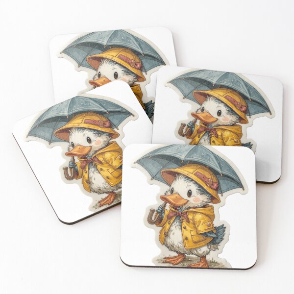 Item preview, Ducky with an umbrella designed and sold by DamesStudios.