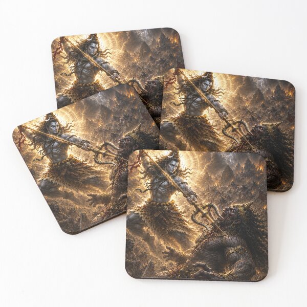Item preview, Mahadev War Series: The Eclipse of Darkness – Lord Shiva vs Andhaka designed and sold by Homyar.