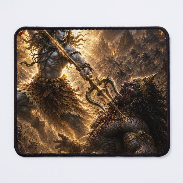 Item preview, Mahadev War Series: The Eclipse of Darkness – Lord Shiva vs Andhaka designed and sold by Homyar.