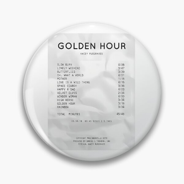 Item preview, Album Receipt Golden Hour designed and sold by woowpromax.