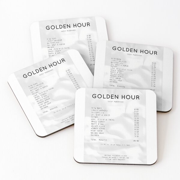 Item preview, Album Receipt Golden Hour designed and sold by woowpromax.